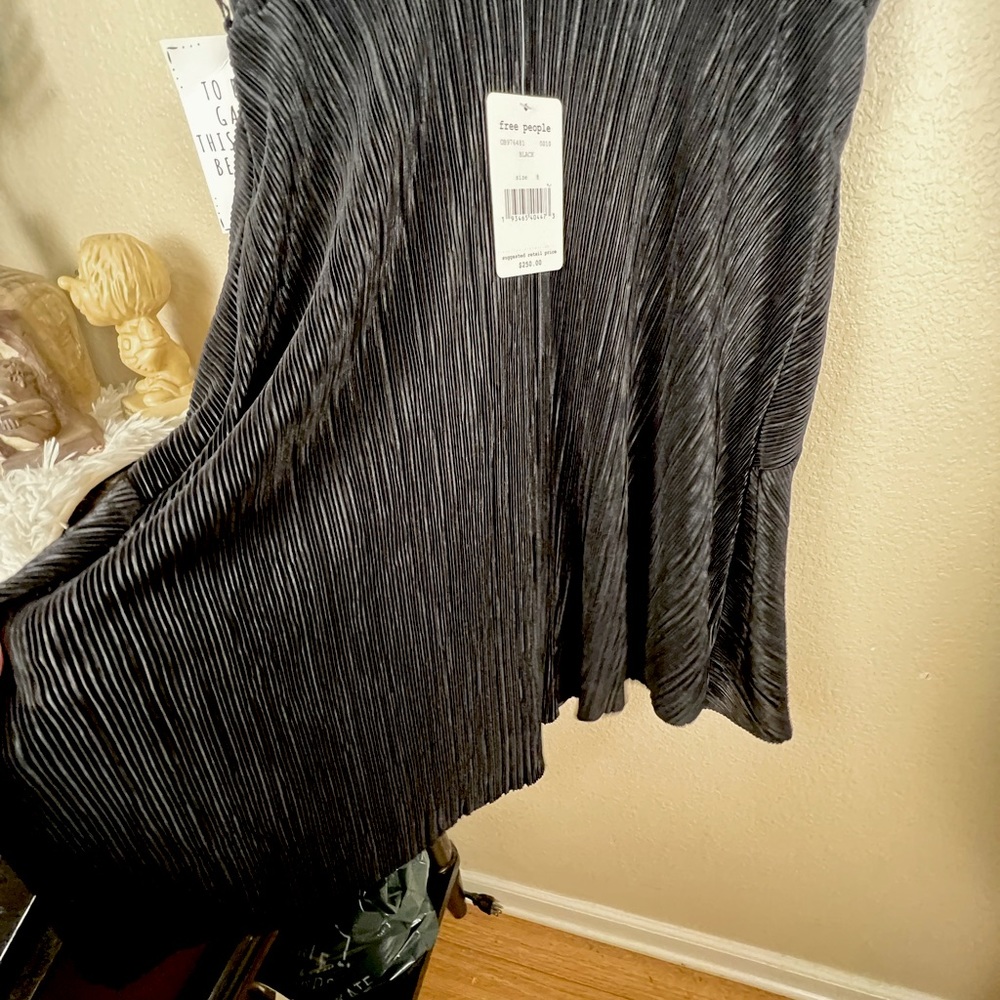 New Year’s Black Free People NWT Cocktail Dinner Sexy Dress Size 8 - Picture 5 of 8